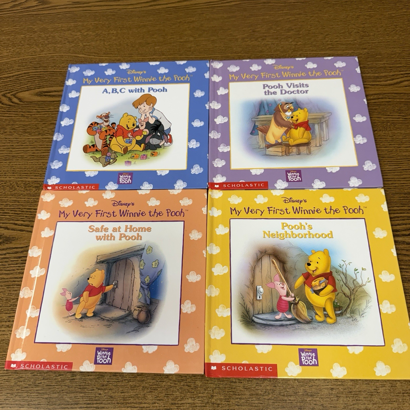 VTG Lot of 8 – Disney’s My Very First Winnie the Pooh Hardcover Books 1997-2002