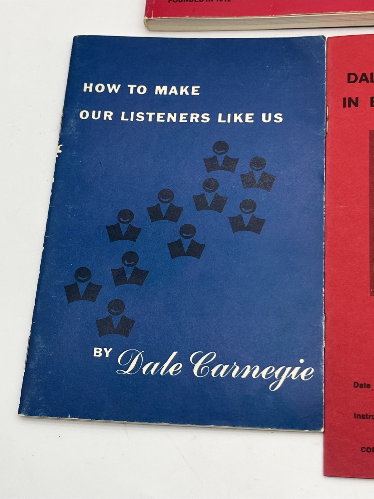 9 GM Dale Carnegie Booklets (Course In Effective Leadership/Effective Speaking)