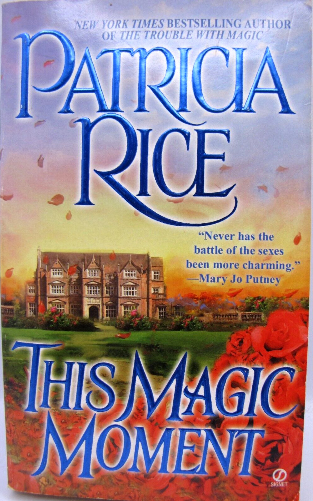 6 Book Lot Patricia Fantasy Romance Merely Magic Trouble with Magic Magic Moment