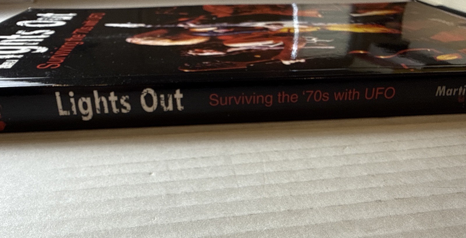 Lights Out: Surviving the ’70s with UFO by Popoff, Martin Paperback New