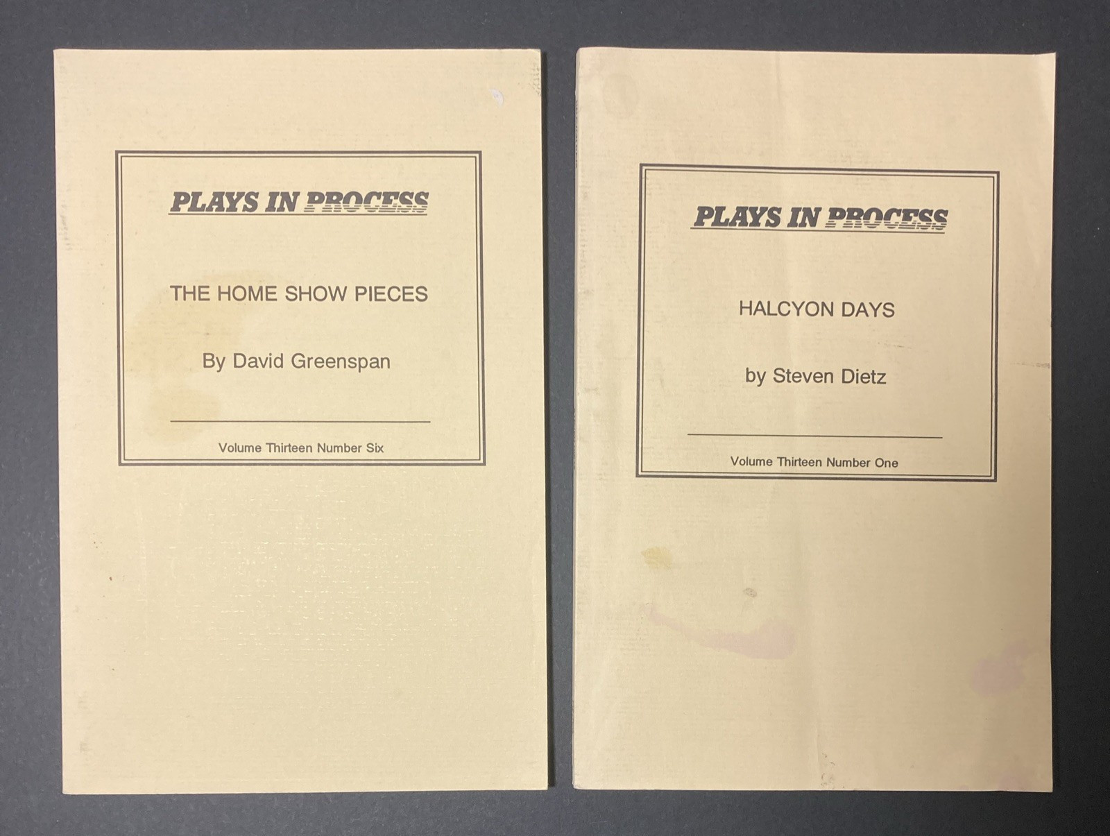 Lot Of 11 Issues | Plays In Progress | Theatre Communications Group