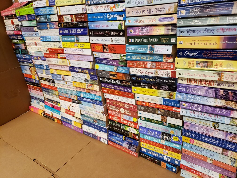 Books by Genre 5 LBS (Pounds) Box Value Lot Sorted Hardback / Paperback MIX SET