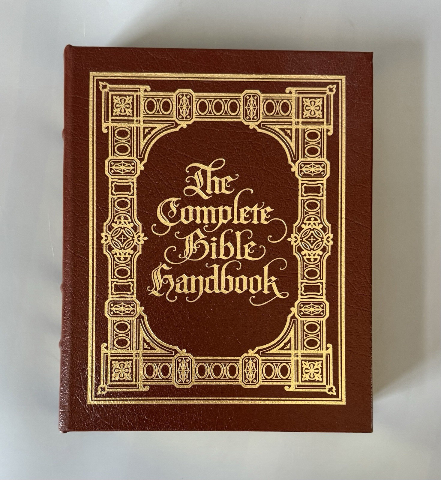 The Complete Bible Handbook by John Bowker — Leather Bound, Hardcover — 1998