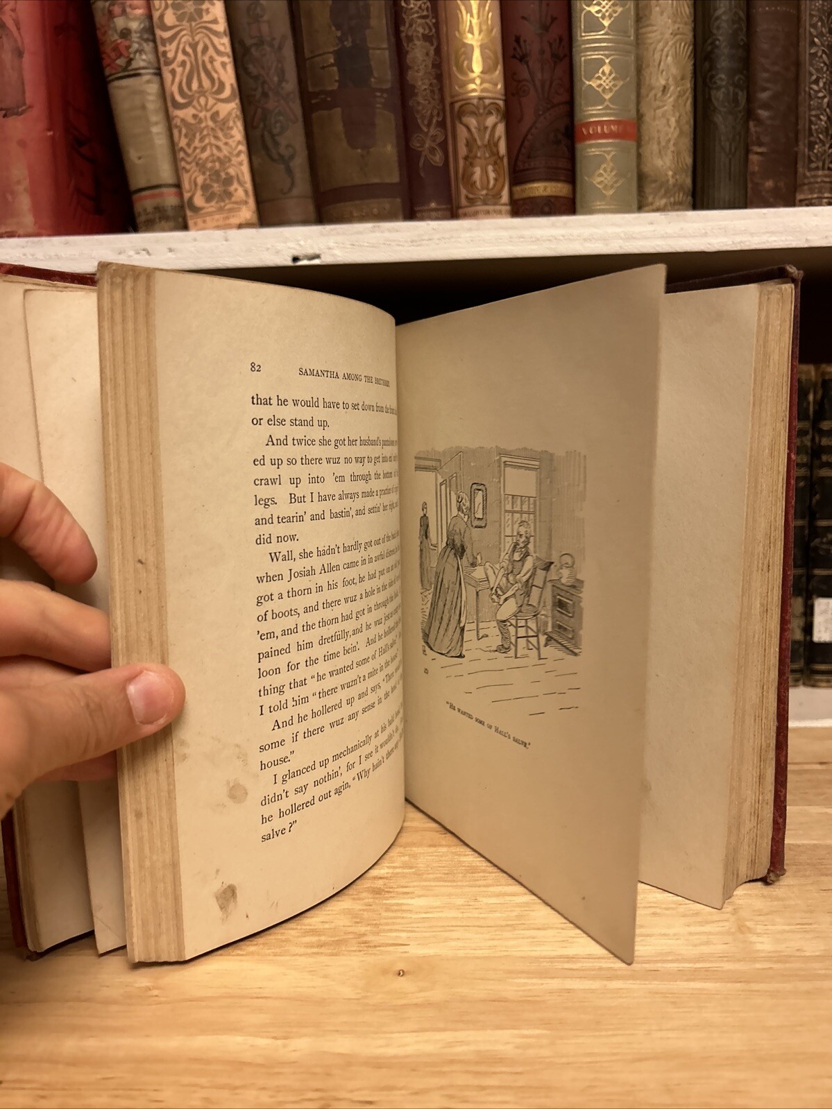 Samantha Among Brethren by Josiah Allen’s Wife Marietta Holley 1892 HC VTG