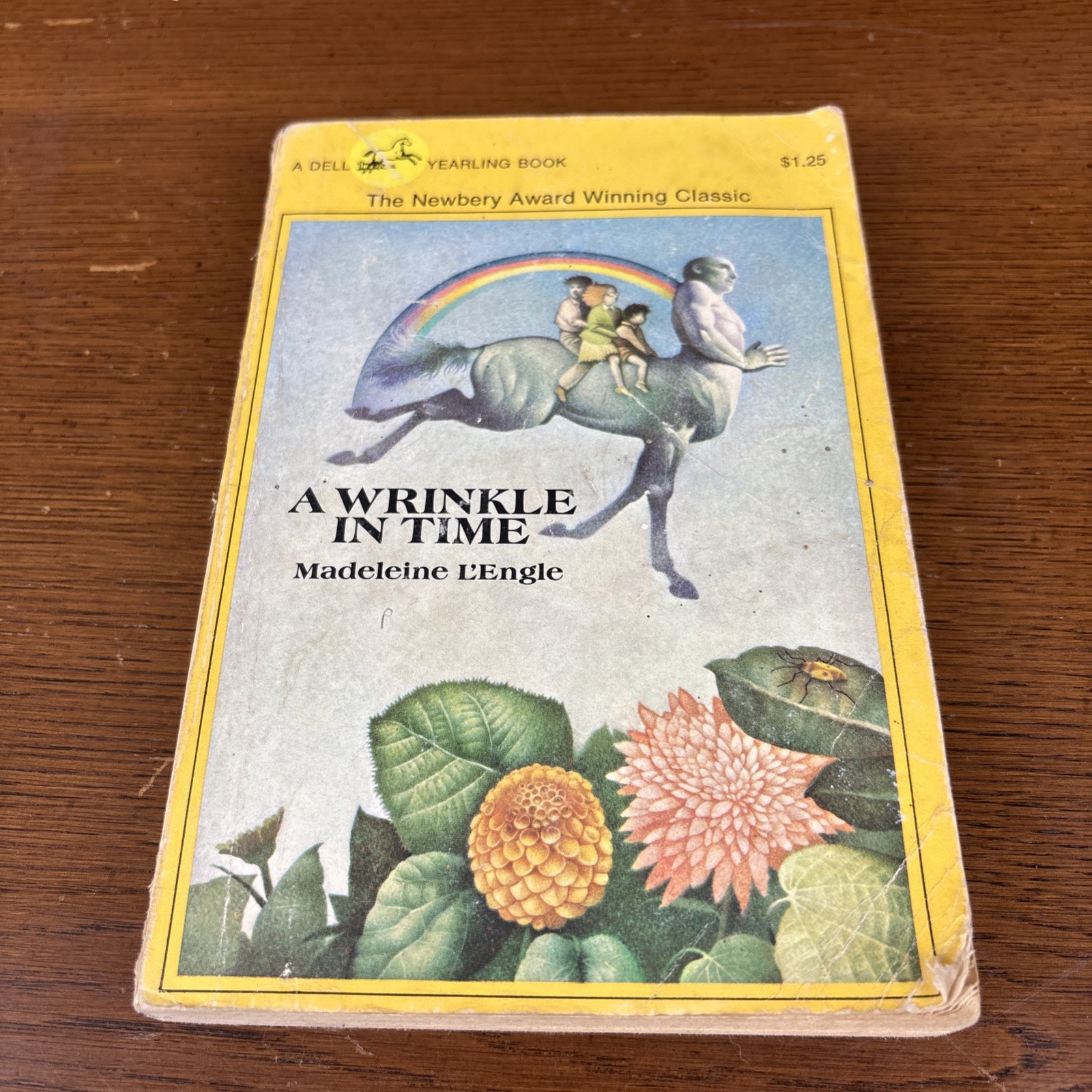 A Wrinkle in Time by Madeleine L’Engle 1975 Dell Yearling
