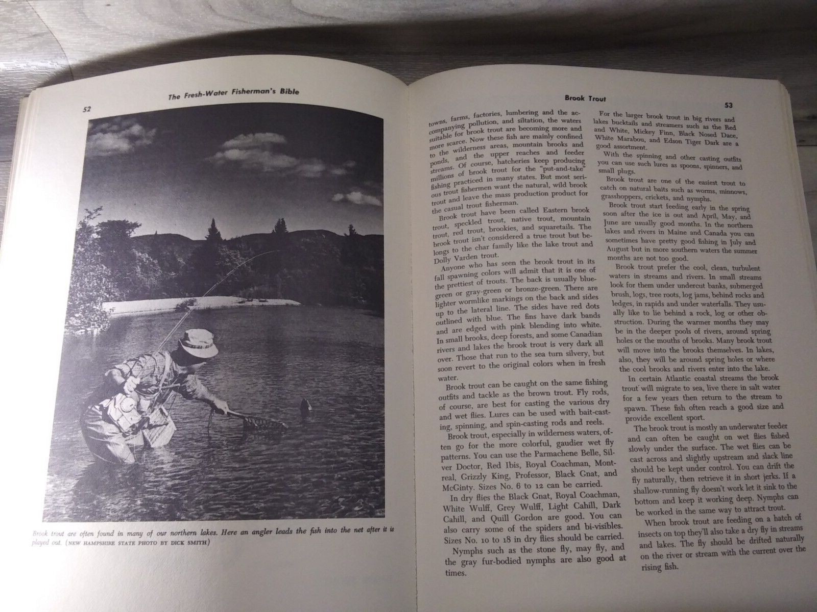 🎣 Vintage 1964 The Fresh-Water Fisherman’s Bible Book 180 Pages Vlad Evanoff 🎣