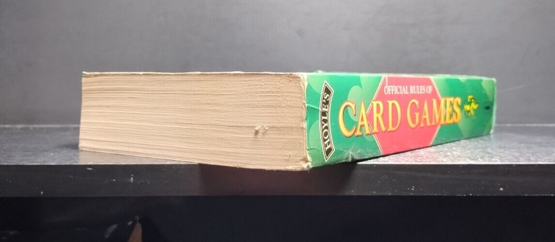 Hoyle’s Official Rules of Card Games Paperback 576 Pages Illustrated Guide