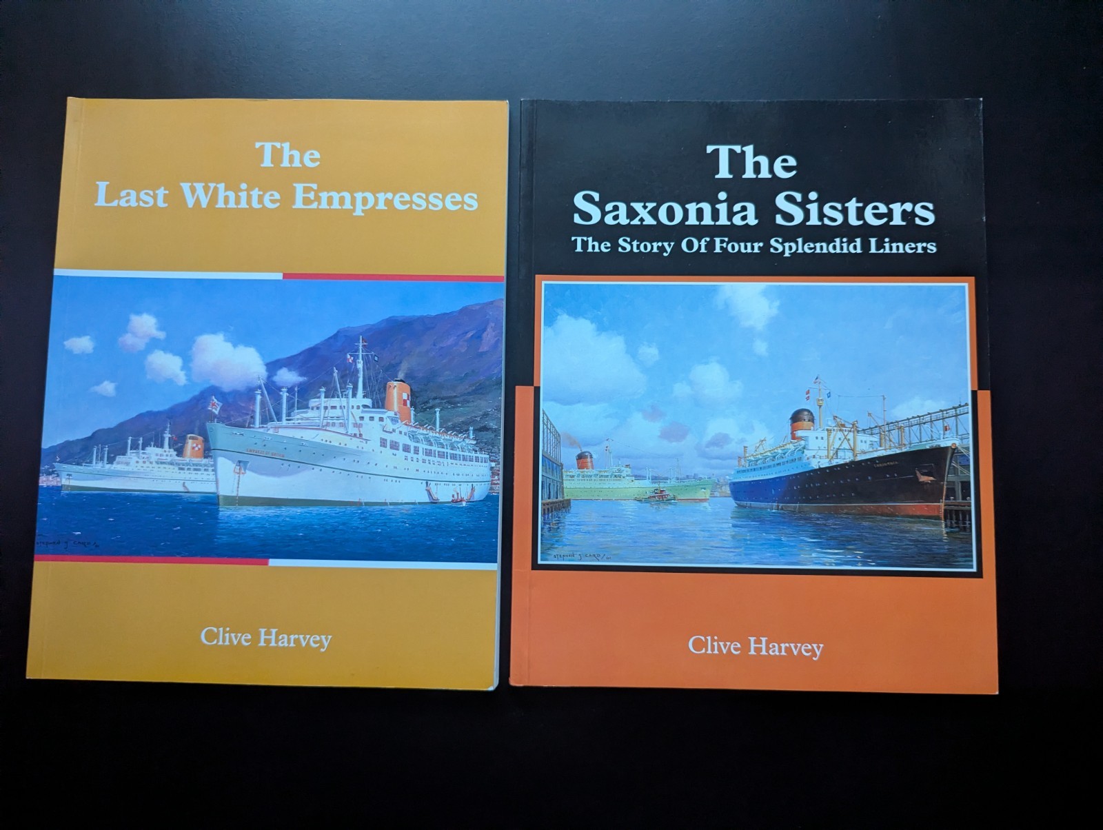 2V Last Of The White Empresses & Saxonia Sisters – Harvey Ocean Liner History