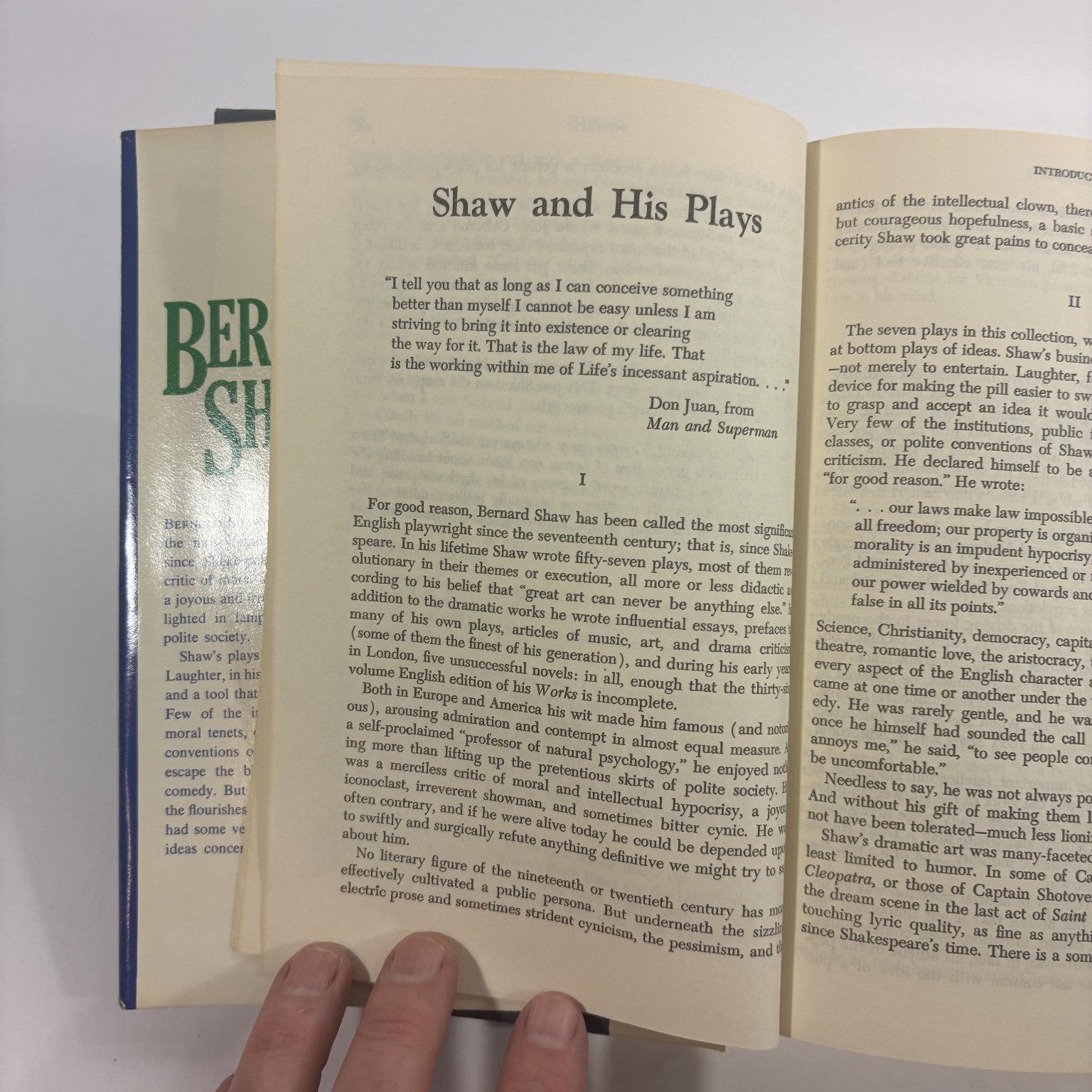 Selected Plays Bernard Shaw 1979 Play Drama Hardcover Book