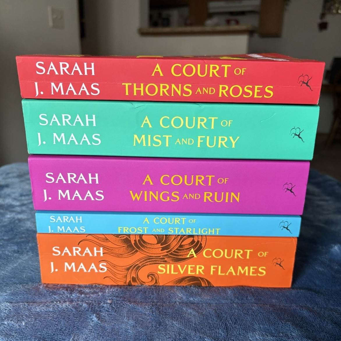 Sarah J. Maas A Court of Thorns and Roses Series 5-Book Paperback Set