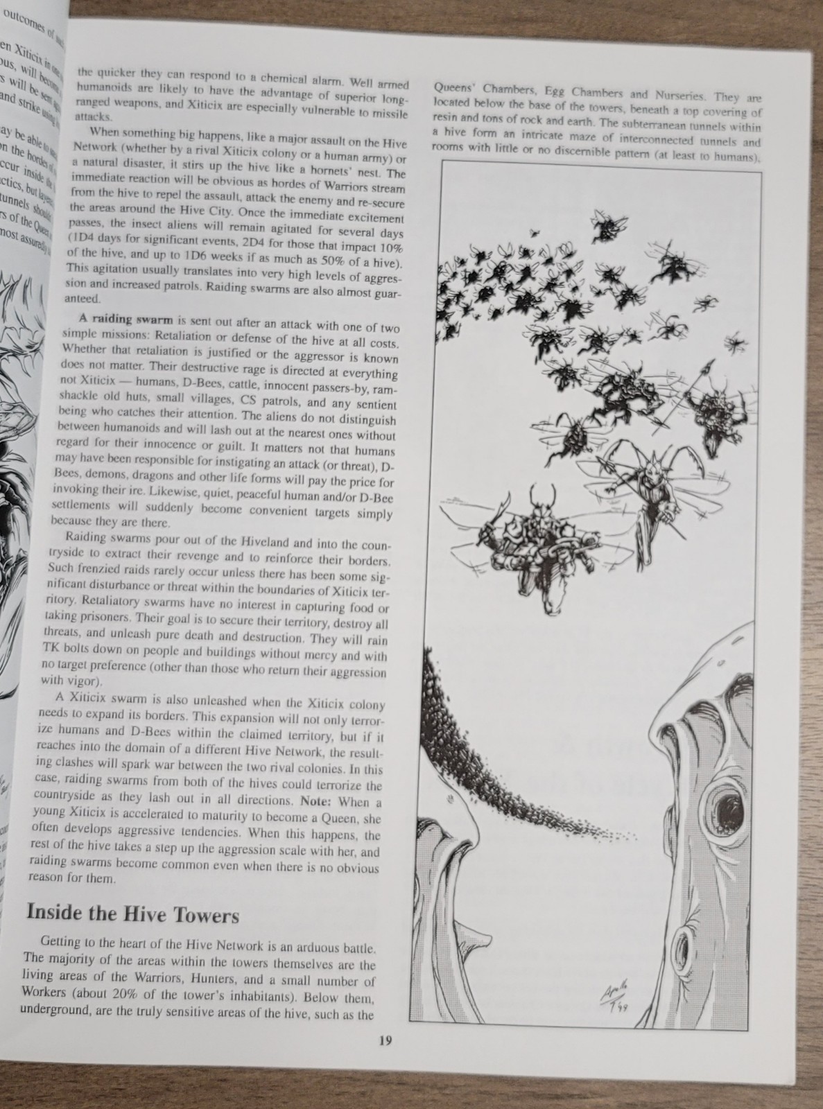 XITICIK INVASION. Rifts Work Book 23. Palladium Books. Cat. No. 838