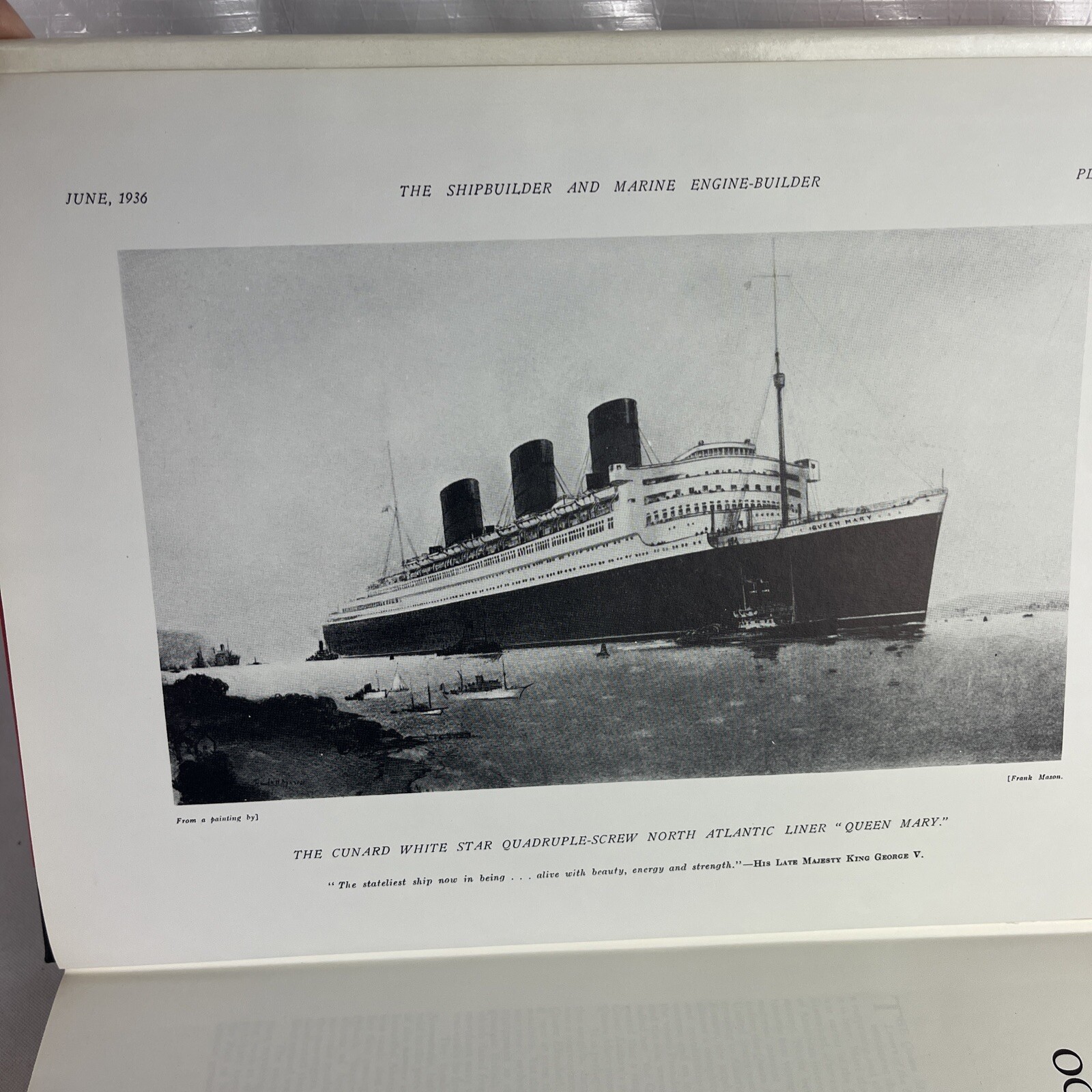 Ocean Liners Of The Past: The Cunard White Star Quadruple-screw – HC w/DJ – 1972