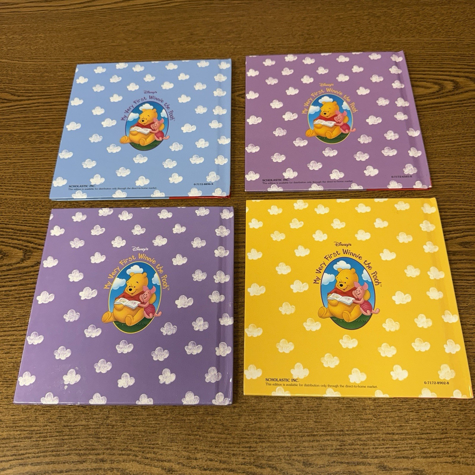 VTG Lot of 8 – Disney’s My Very First Winnie the Pooh Hardcover Books 1997-2002
