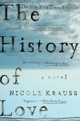 The History of Love: A Novel – 0393060349, hardcover, Nicole Krauss
