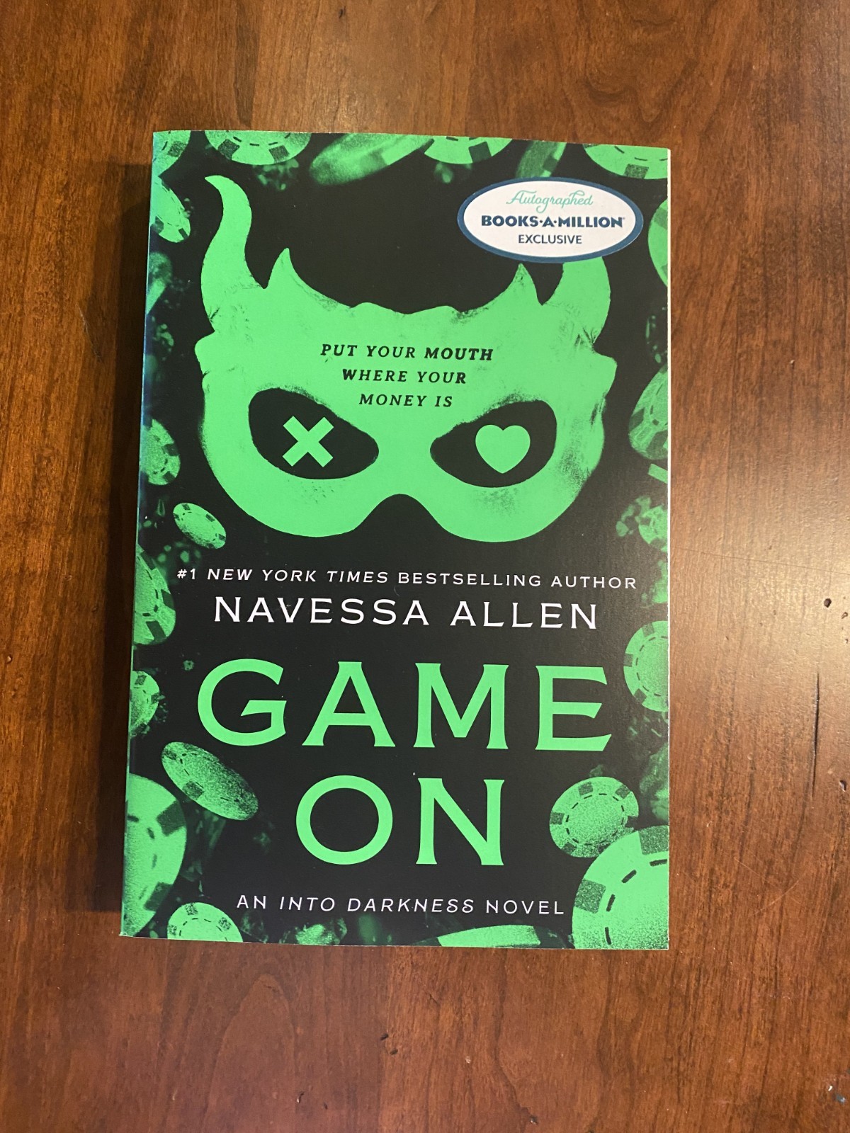 Navessa Allen “Game On” Books-A-Million Exclusive Autograph