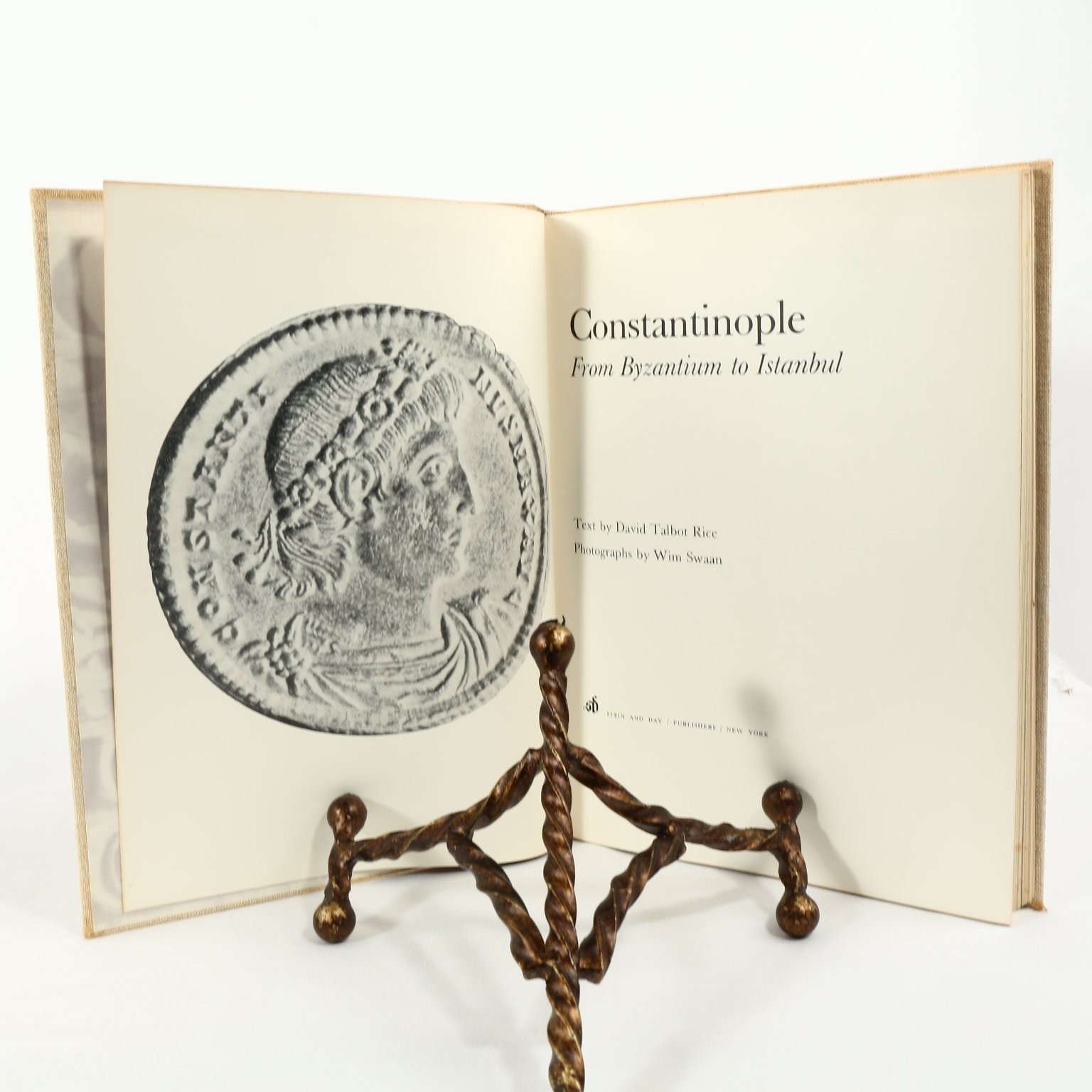 Constantinople From Byzantium to Istanbul Talbot Rice Swaan 1965 Stein & Day