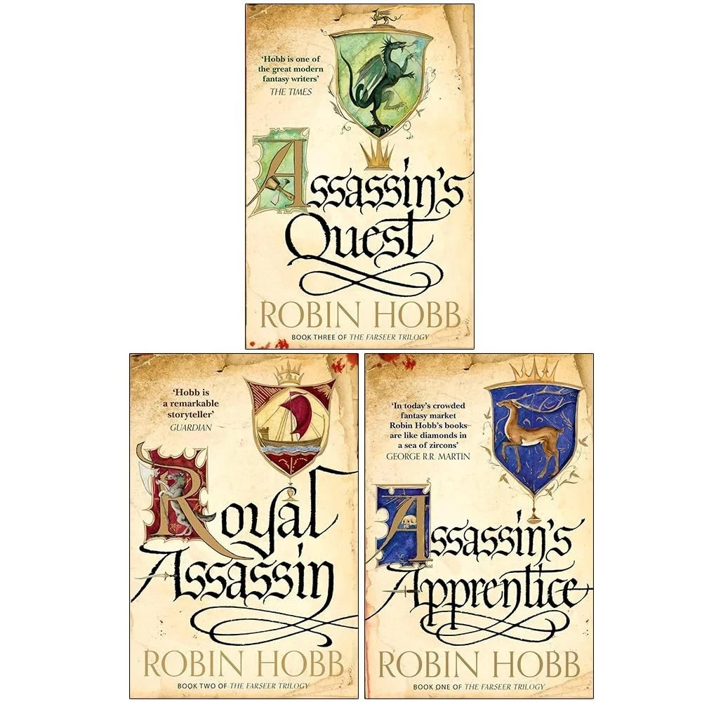 Robin Hobb Collection 3Books Set The Farseer Trilogy Series Robin Hobb Paperback