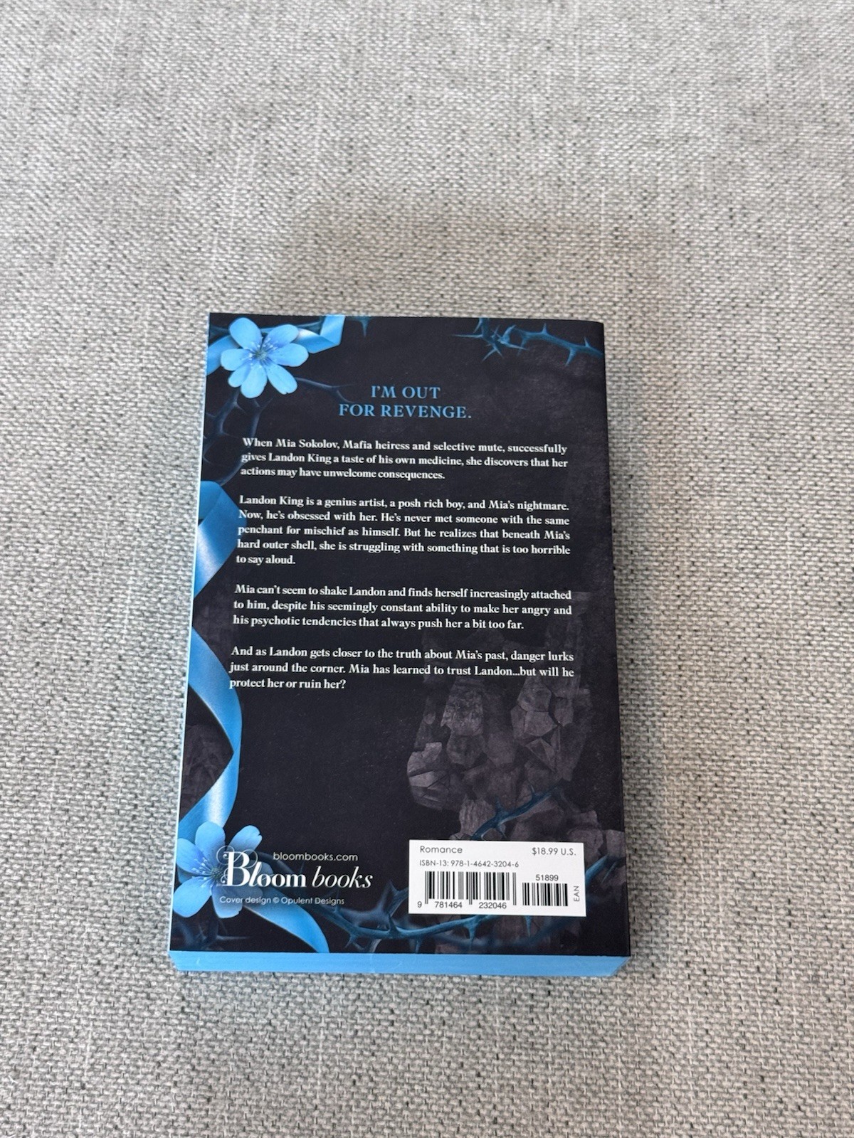God of Ruin Rina Kent Signed Deluxe Edition Blue Sprayed Edge Legacy of Gods New