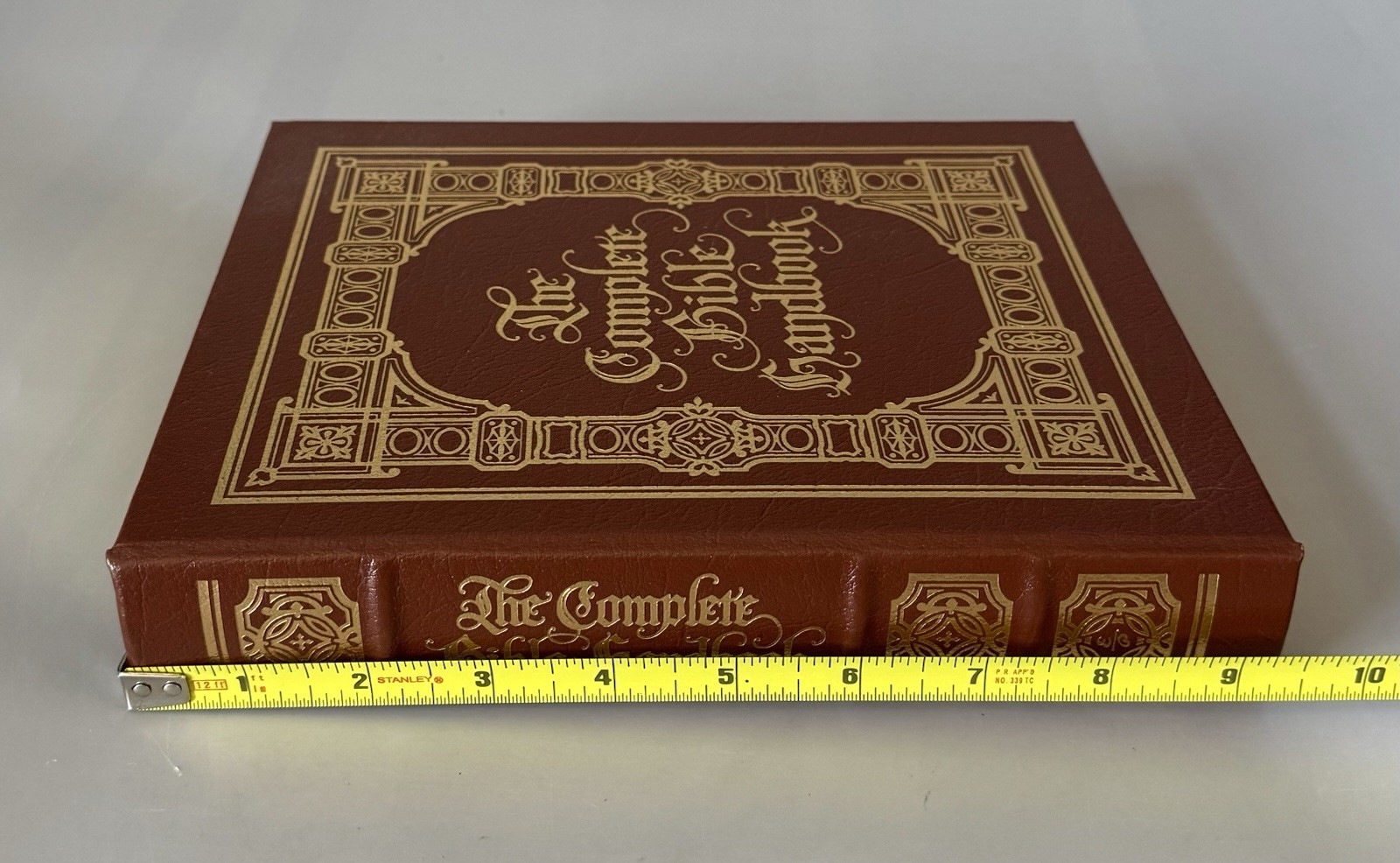 The Complete Bible Handbook by John Bowker — Leather Bound, Hardcover — 1998