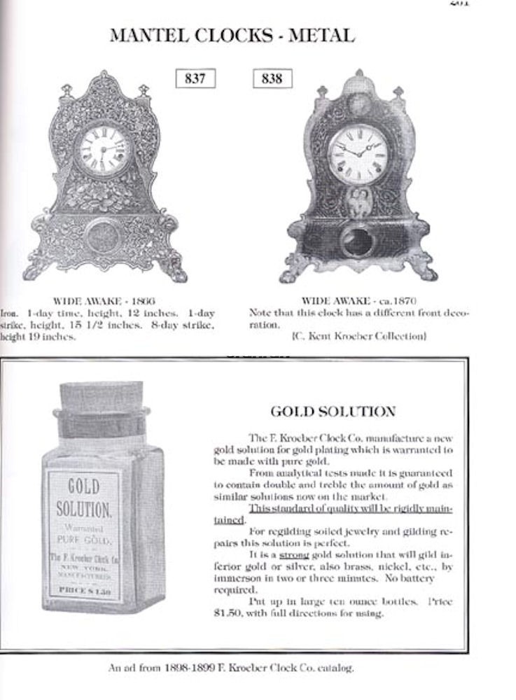 New KROEBER CLOCKS – AMERICAN & IMPORTED by Tran Duy Ly – We are the publisher