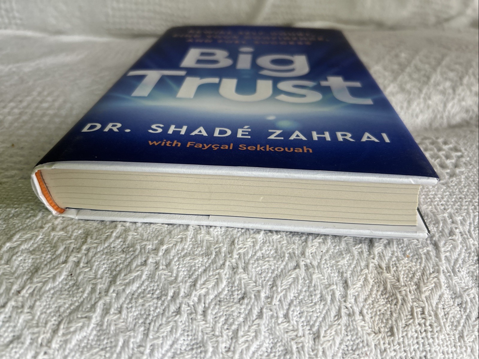 Big Trust by Sekkouah & Zahrai, Hardcover, Self-Help, Psychology, 2026