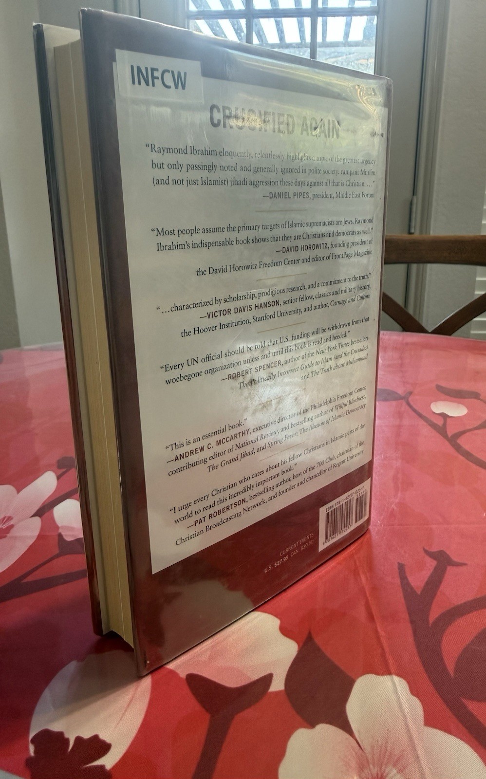 EX-LIBRARY!! Crucified Again by Raymond Ibrahim HC w/ DJ.. First Edition, 2013.