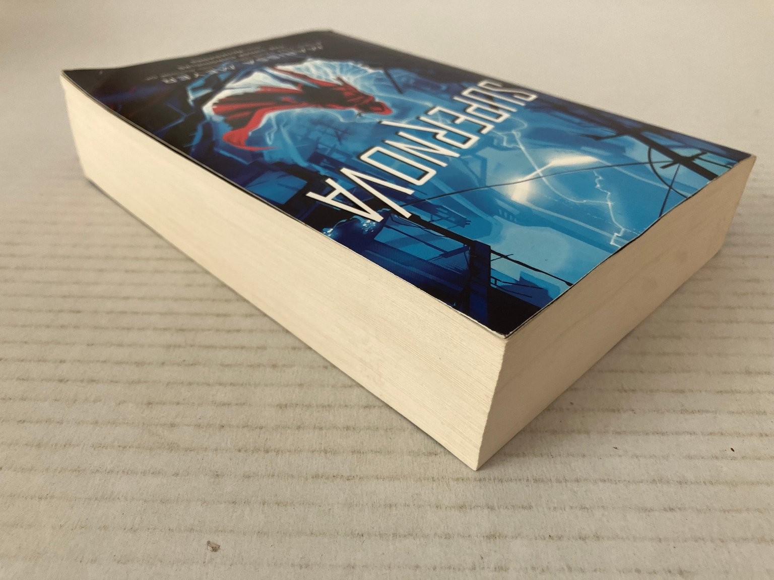 Supernova Marissa Meyer 2021 First Square Fish Edition YA Sci-Fi Paperback