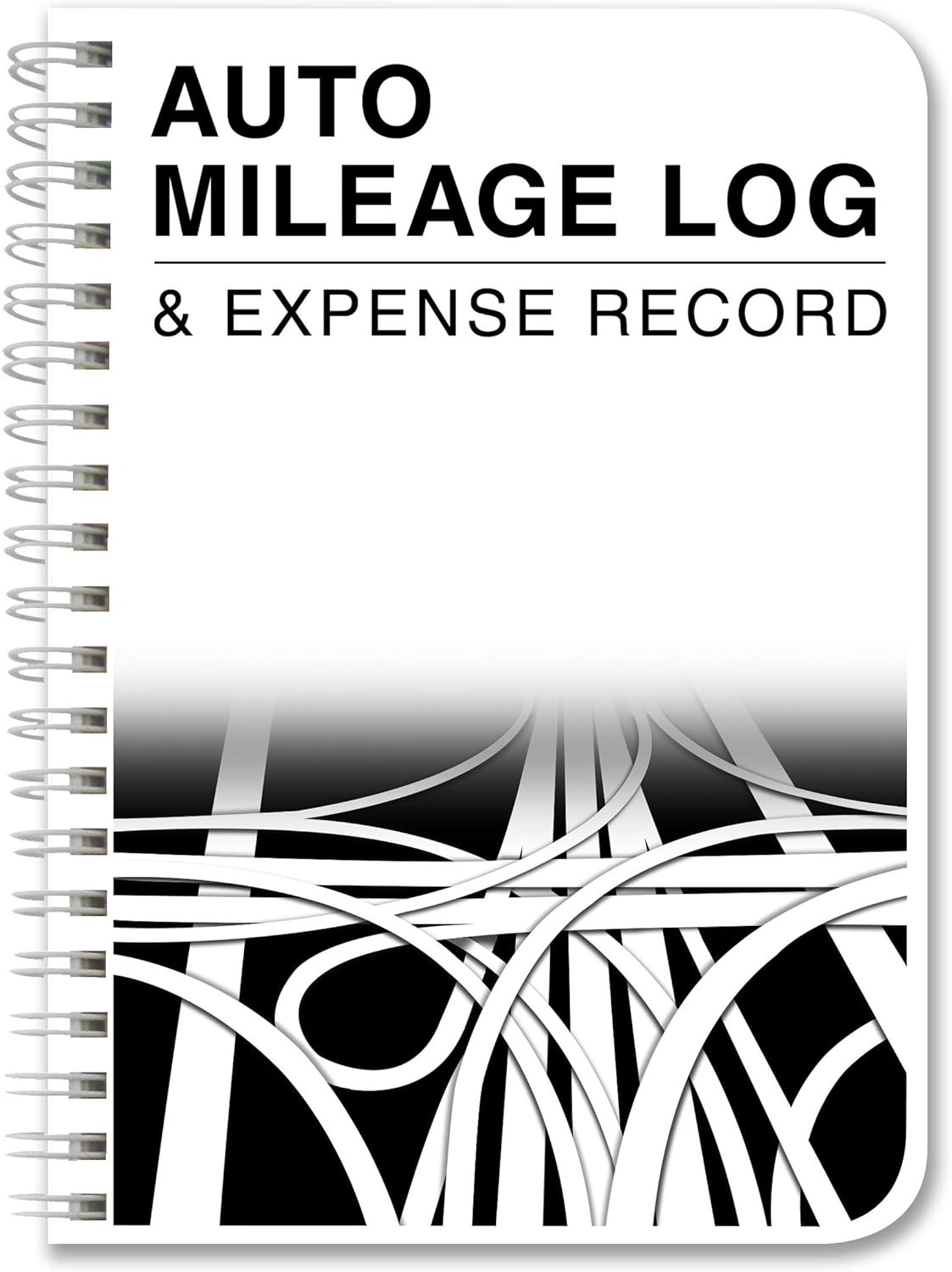 Mileage Log Book Auto Mileage Expense Record Notebook for Taxes – 126 Pages – 5′