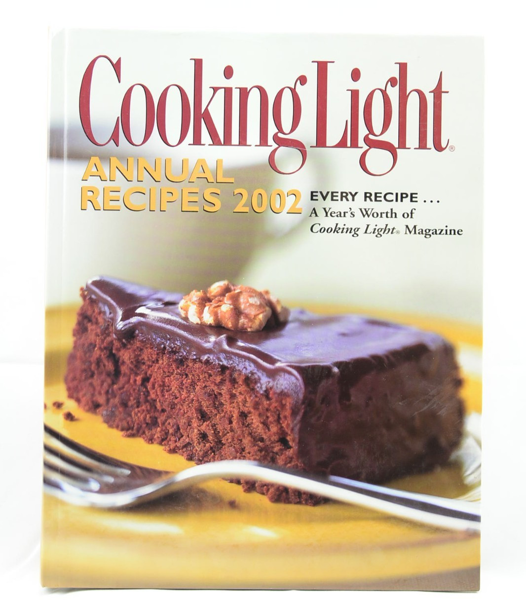 Cooking Light: Annual Recipes 2002 – Hardcover – VERY GOOD 416 Pages