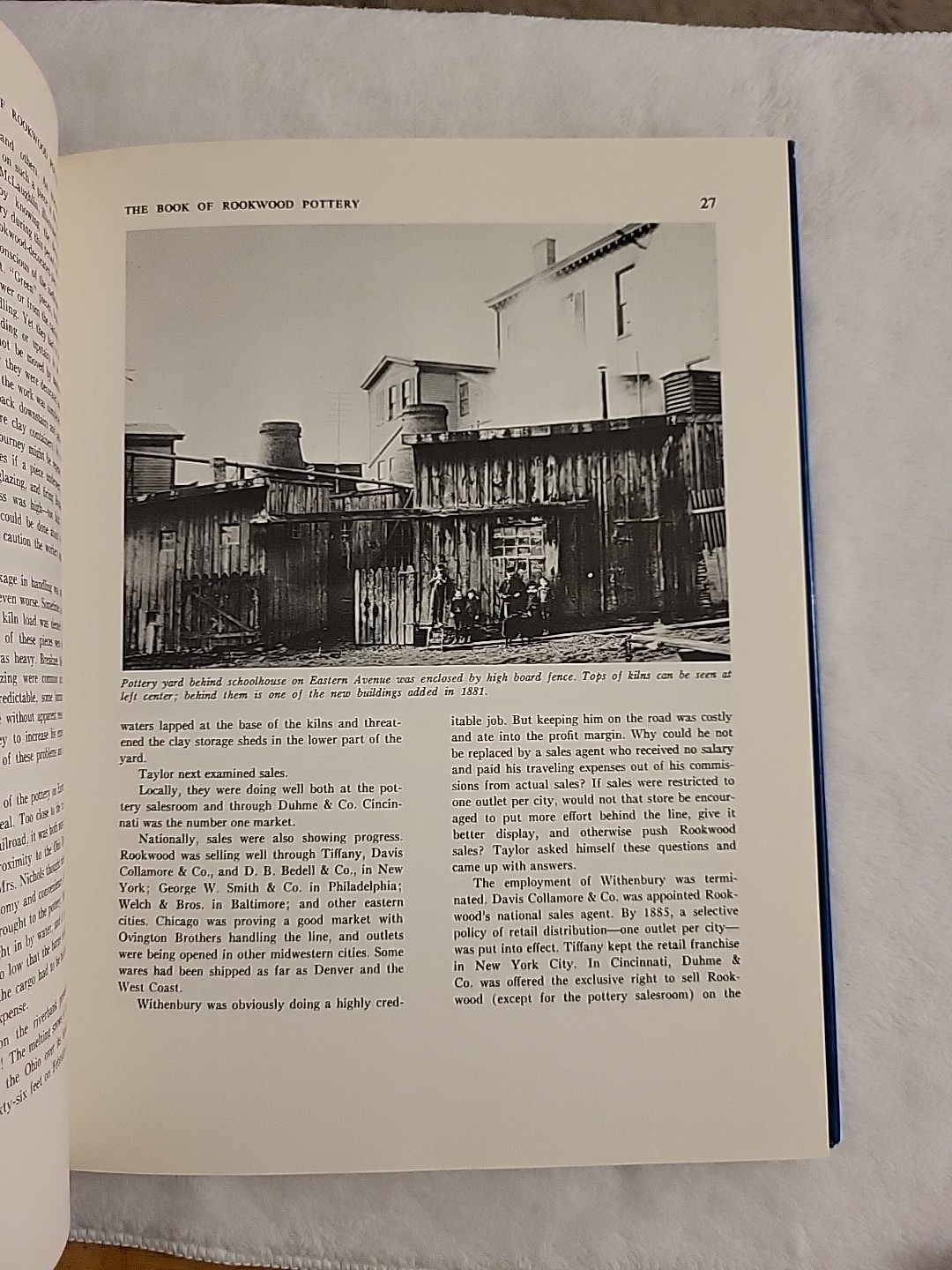 The Book of Rookwood Pottery by Herbert Peck Hardcover 184 Pages 1968