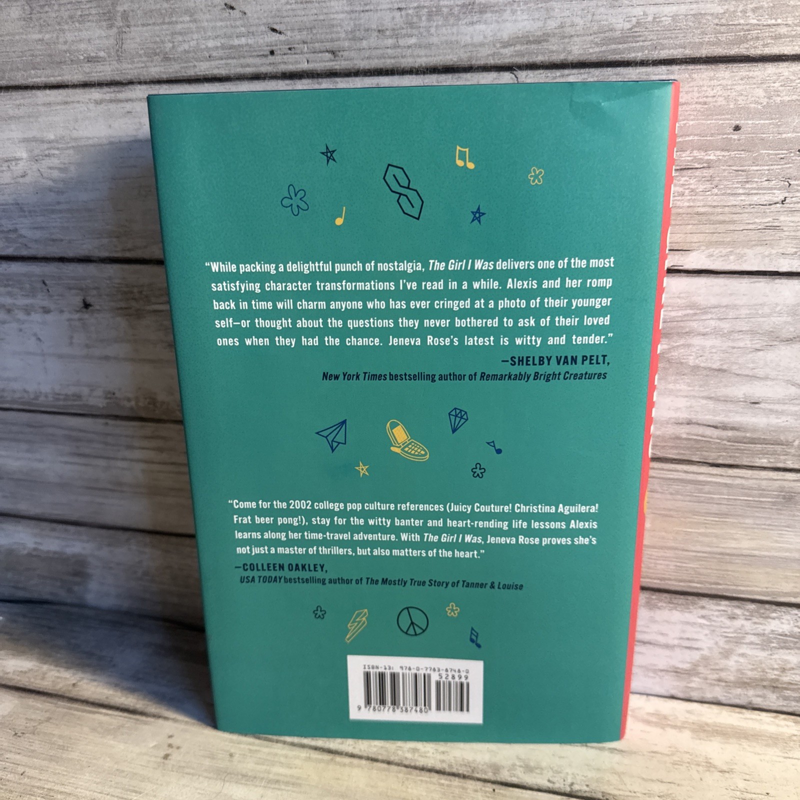 New! The Girl I Was A Novel Deluxe Limited Edition by Jeneva Rose (Hardcover)