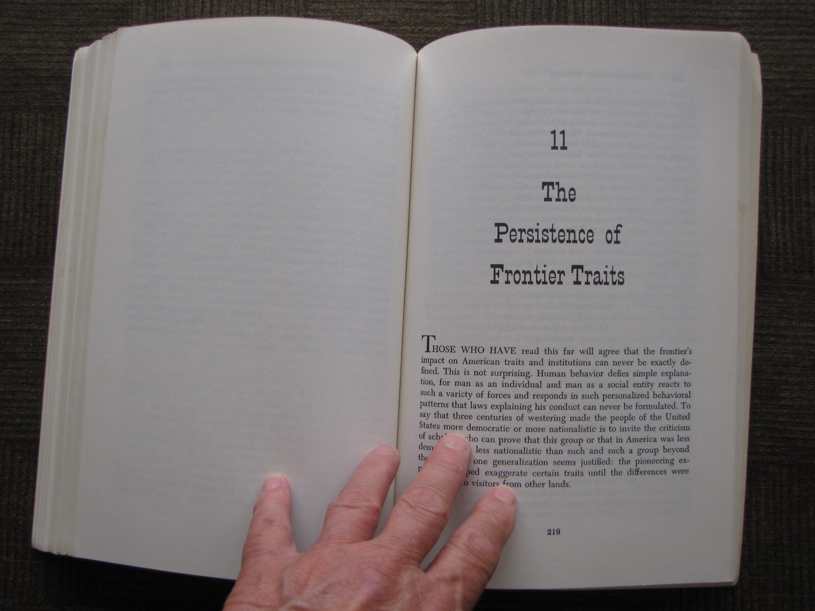 AMERICA’S FRONTIER HERITAGE Histories by Ray Allen Billington 1963 2nd Pr 1978
