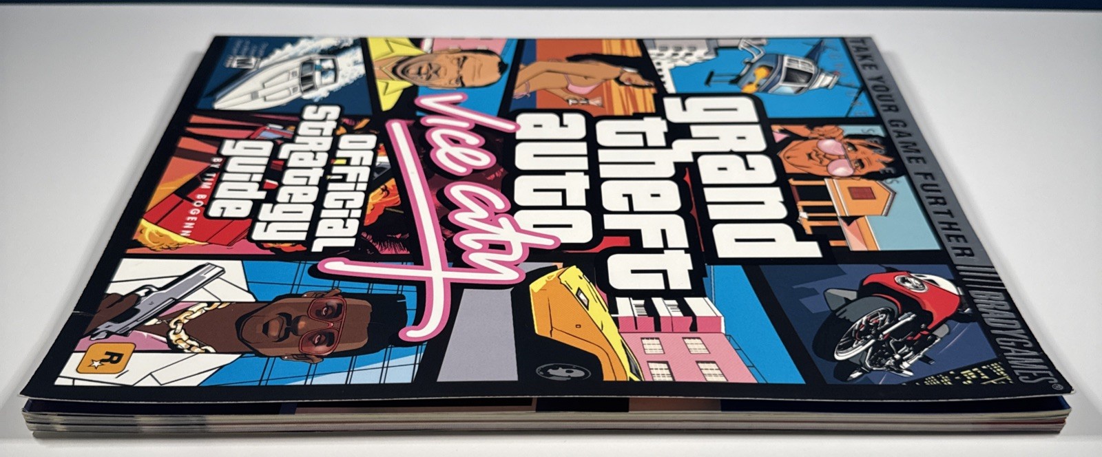 Grand Theft Auto: Vice City BradyGames Official Strategy Guide 2002 with Poster