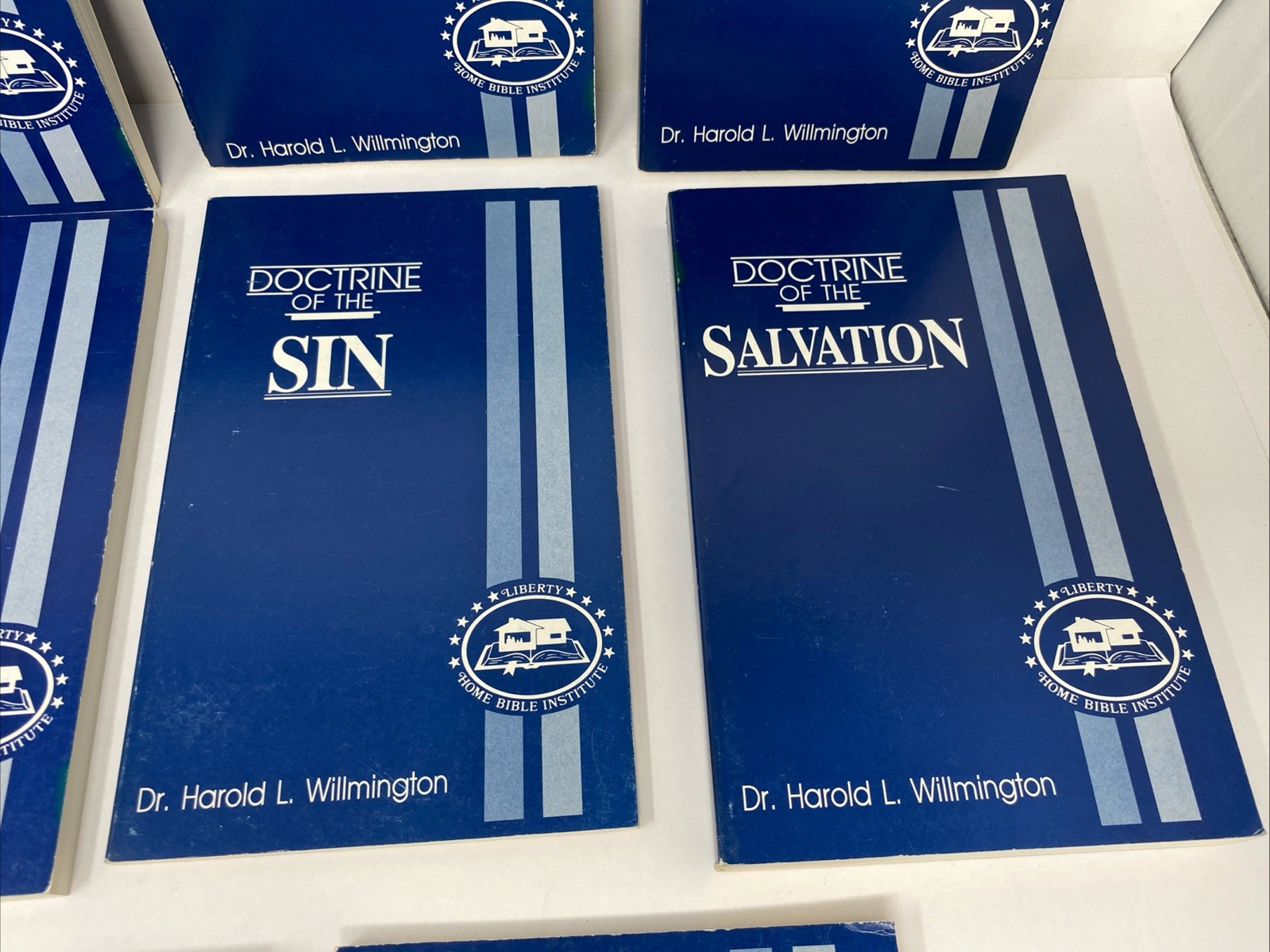 Liberty Bible Institute Doctrine Books Lot 11 Harold Willmington Unmarked Pages