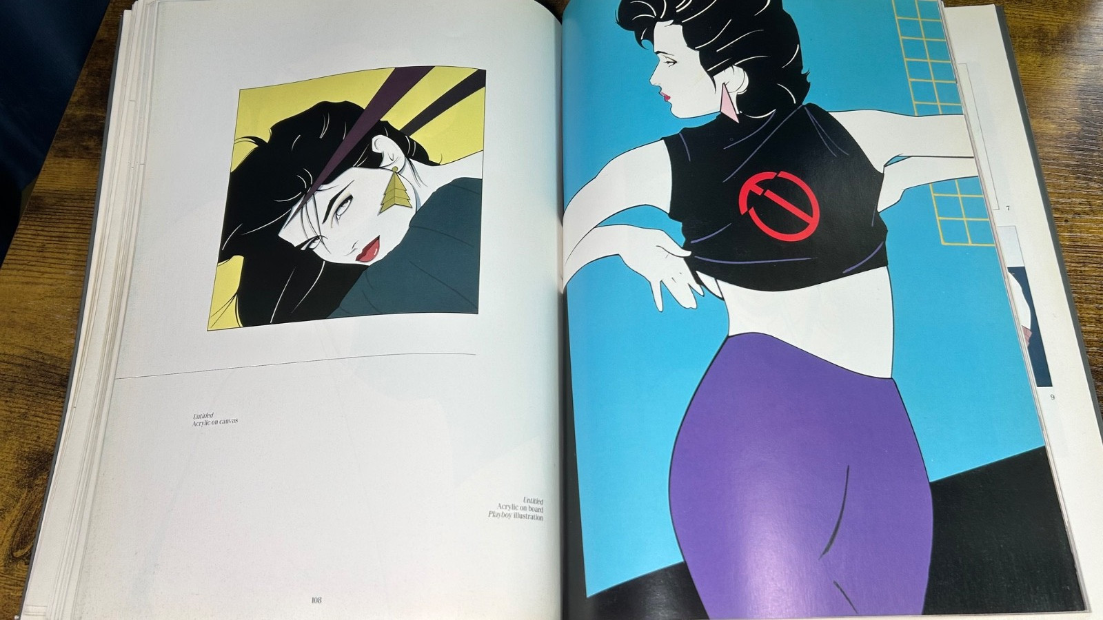 Nagel: The Art of Patrick Nagel 1980s Art Deco 1987 1st Paperback Edition