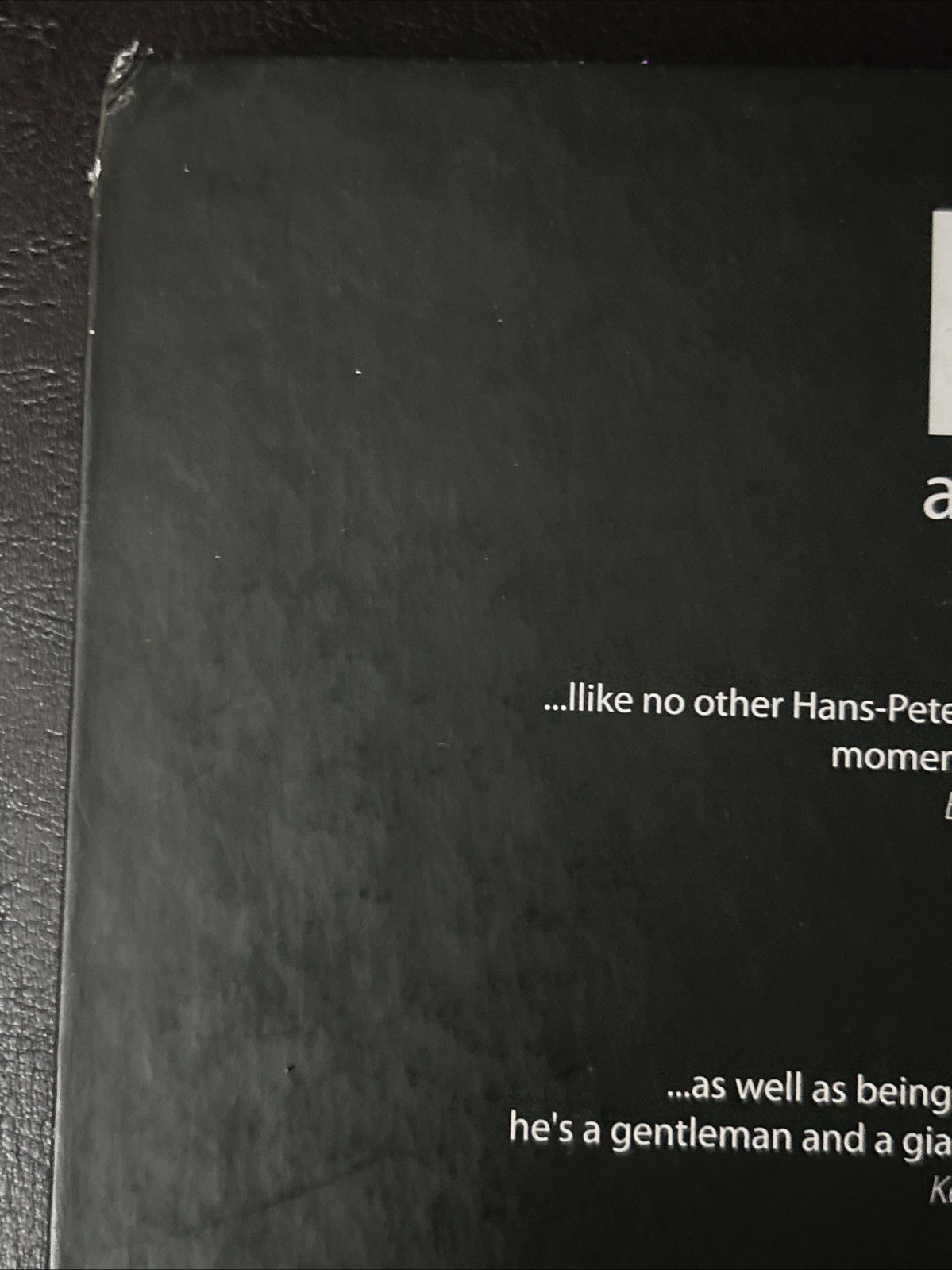 RARE Signed HP|PH A Book Like A Rockalbum! By Hans-Peter van Velthoven 830/1000