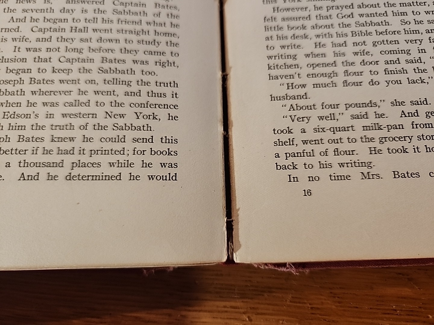 Antique- Pioneer Stories of the Second Advent Message- Arthur Spalding 1922 HC