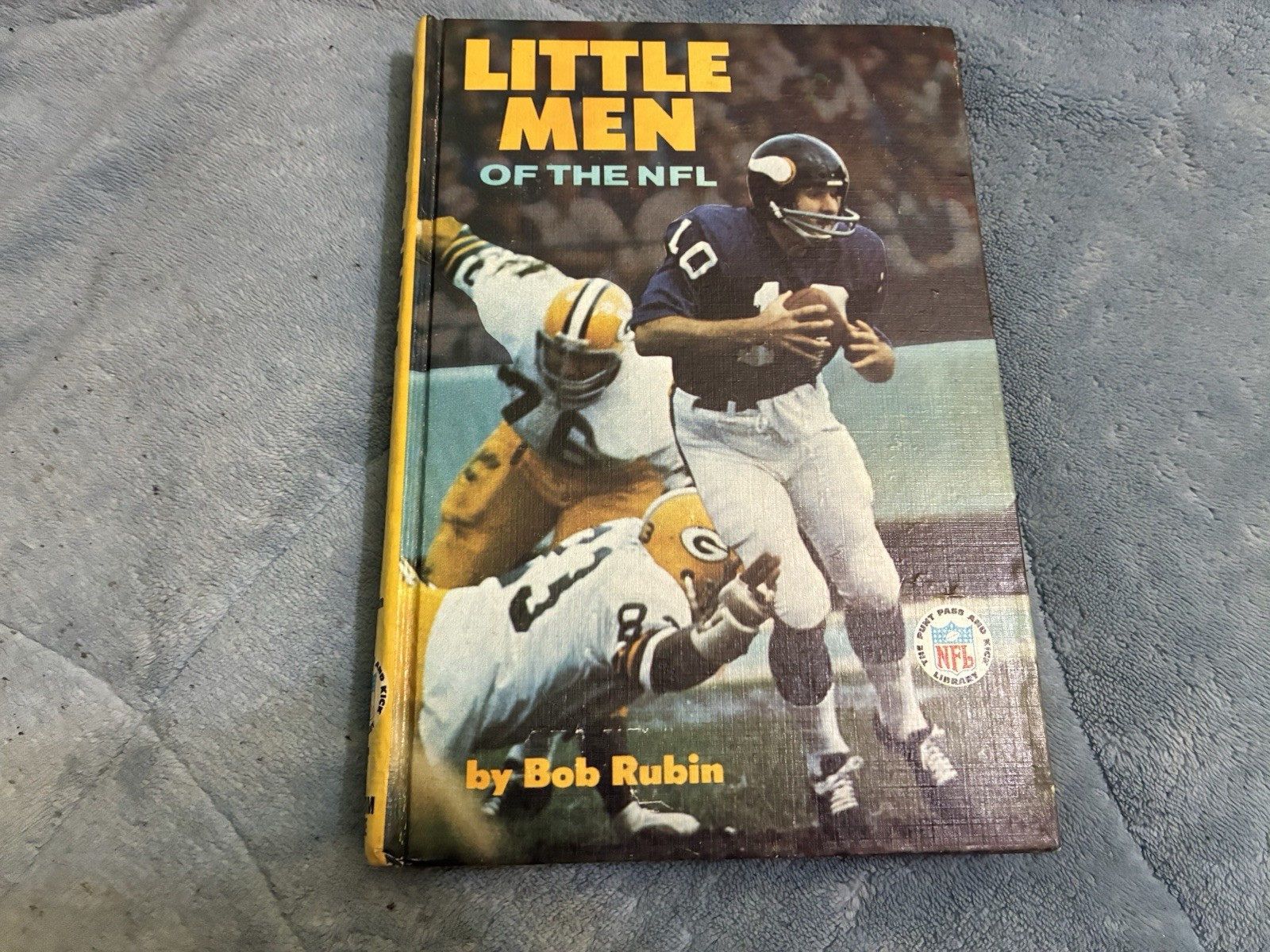 Little Men Of The NFL by Bob Rubin 1974 1st Ed.