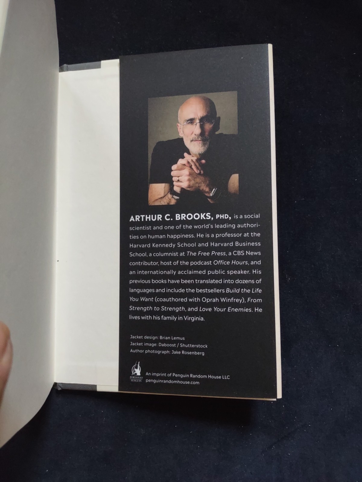 SIGNED The Meaning Of Your Life Arthur C Brooks Hardcover Book Self Help Purpose