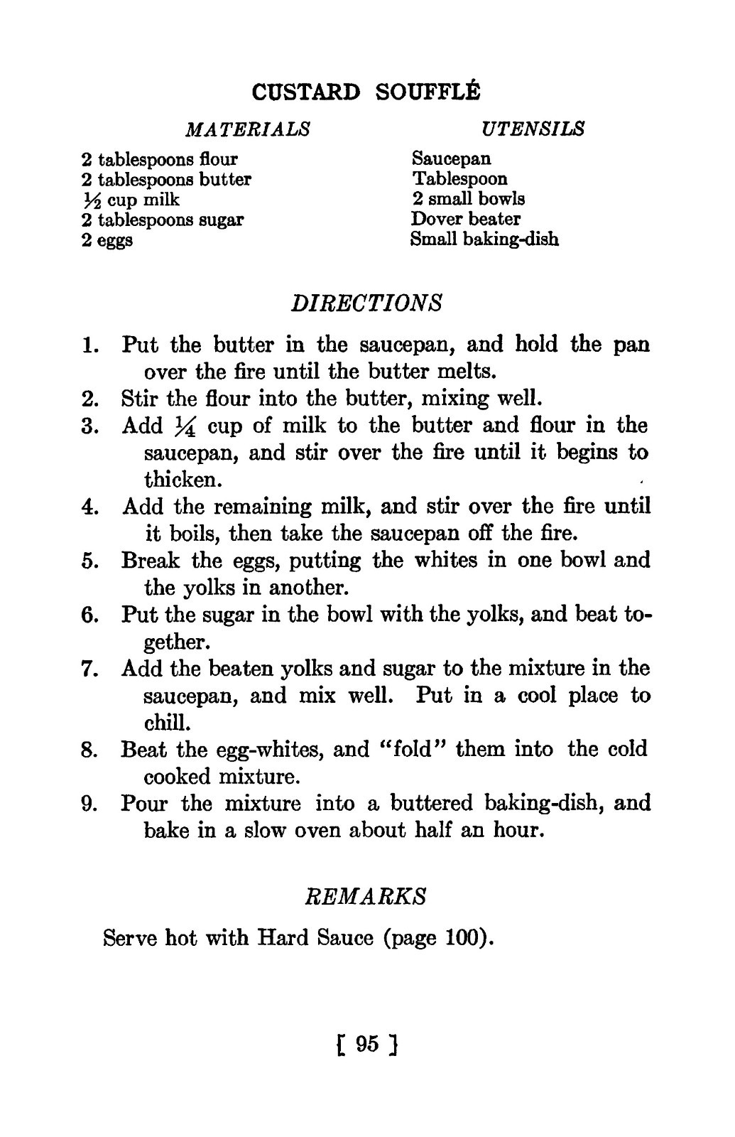 1922 The Plain Sailing Vintage Cook Book 162 Pages