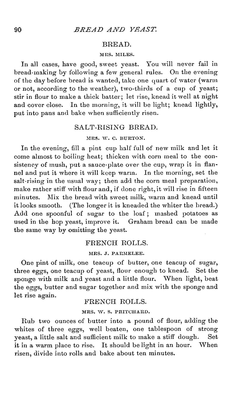 1876 “76” A Cook Book 286 Pages
