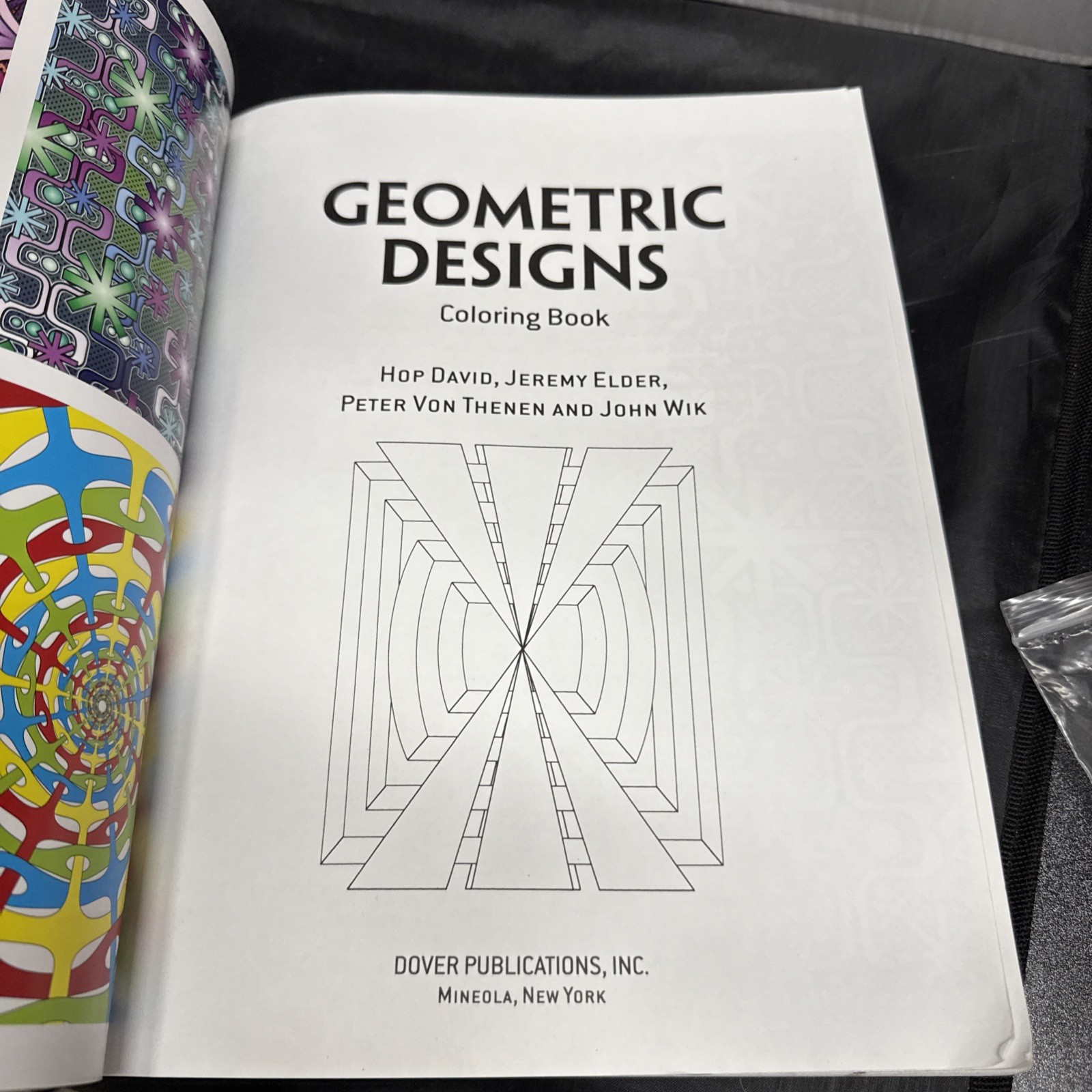 Creative Haven Geometric Designs Coloring Book by Dover Over 120 Pages, Kids