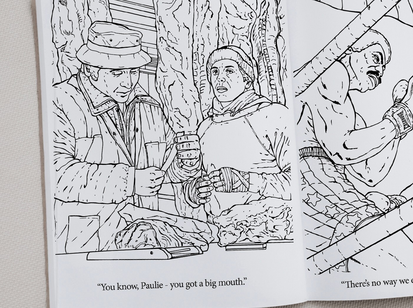 Rocky Coloring Book – 32 Pages of Rocky Balboa! All Original Illustrations!