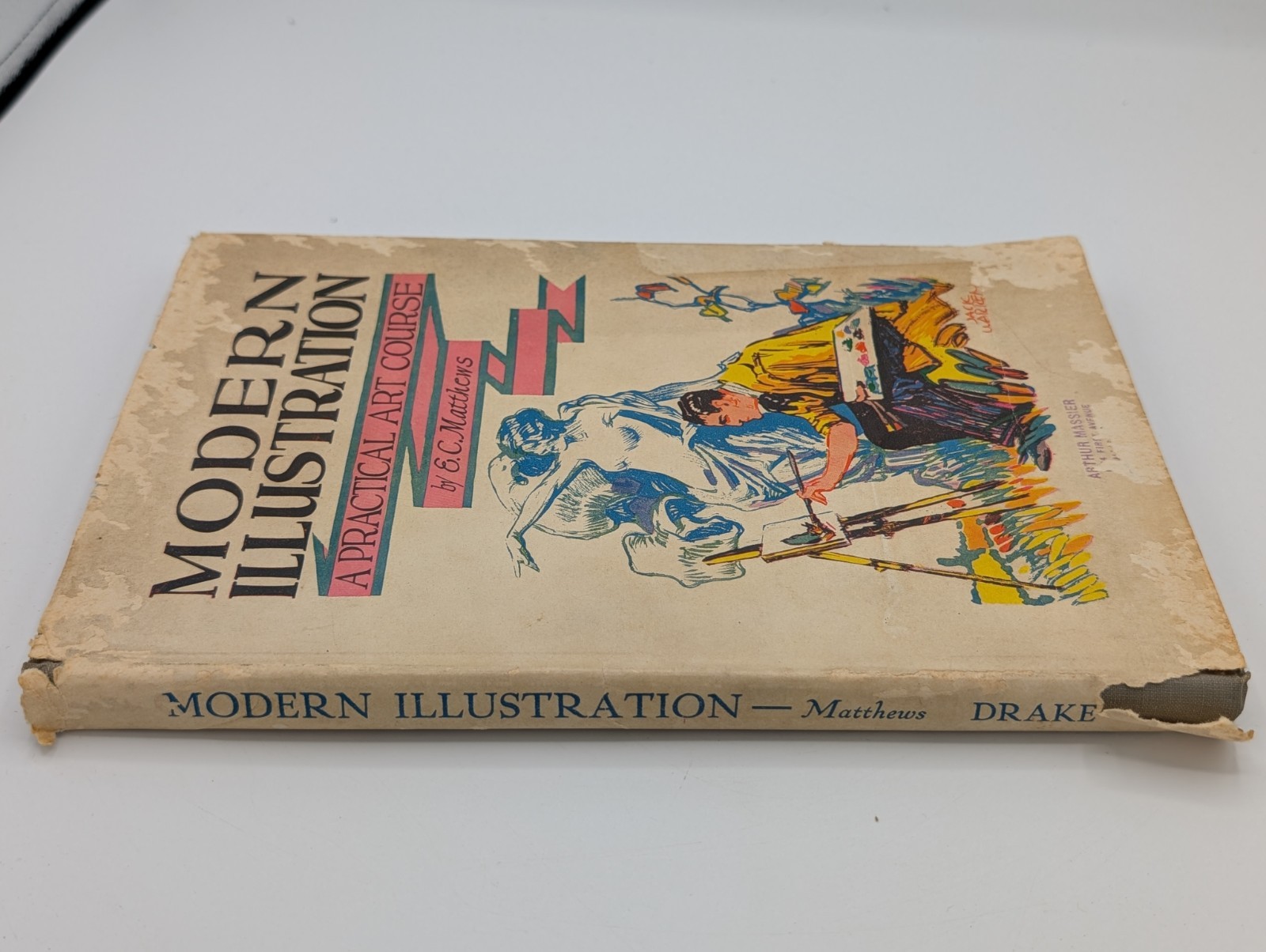 Modern Illustration A Practical Art Course by E. C. Matthews 1929