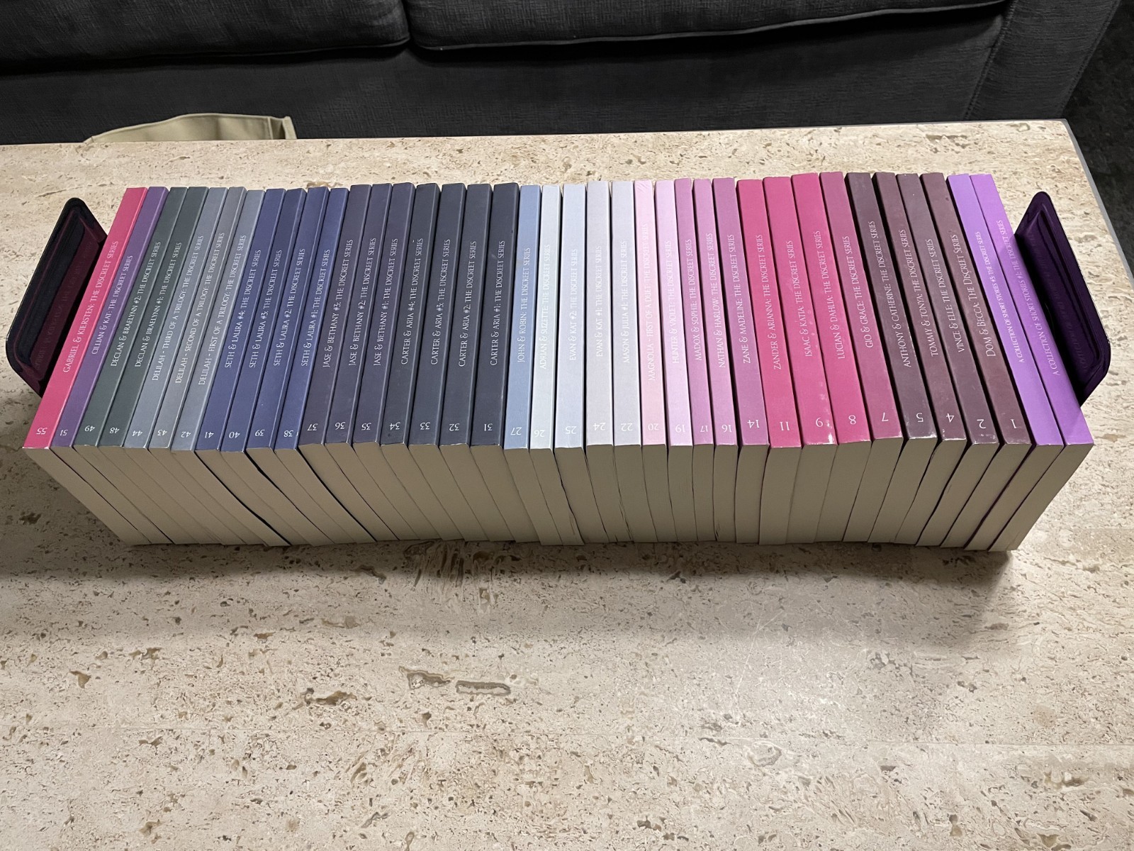Lot of 38 The Discreet Series, Willow Winters, B B Hamel, Lauren Landish, PB