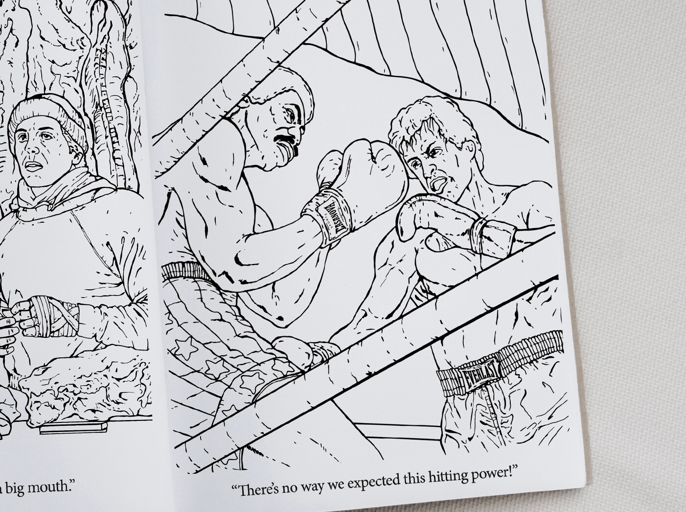 Rocky Coloring Book – 32 Pages of Rocky Balboa! All Original Illustrations!
