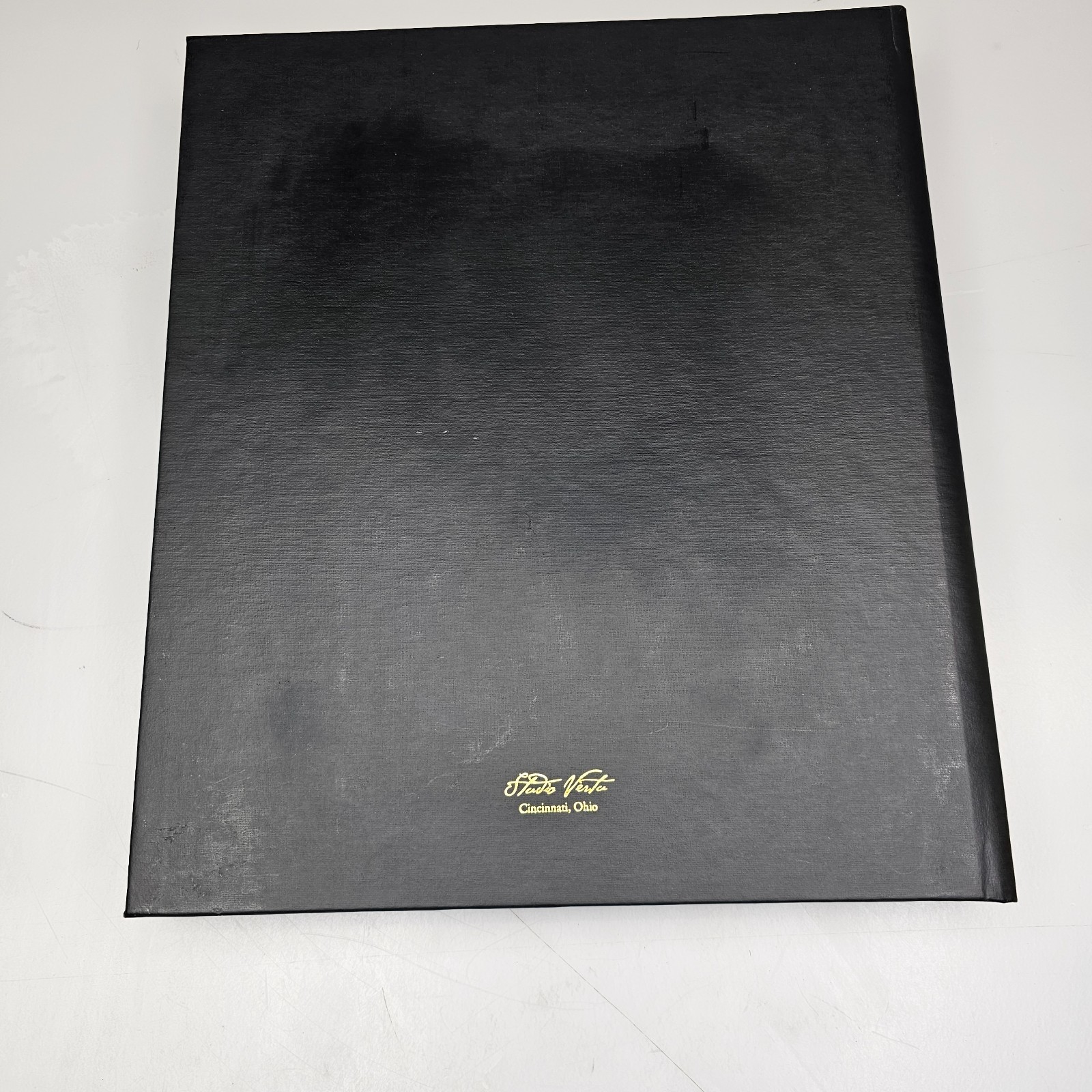 Hardbound Savour Wine Journal Tile Applique 10 X 11+ Inches Blank Heavy Stock