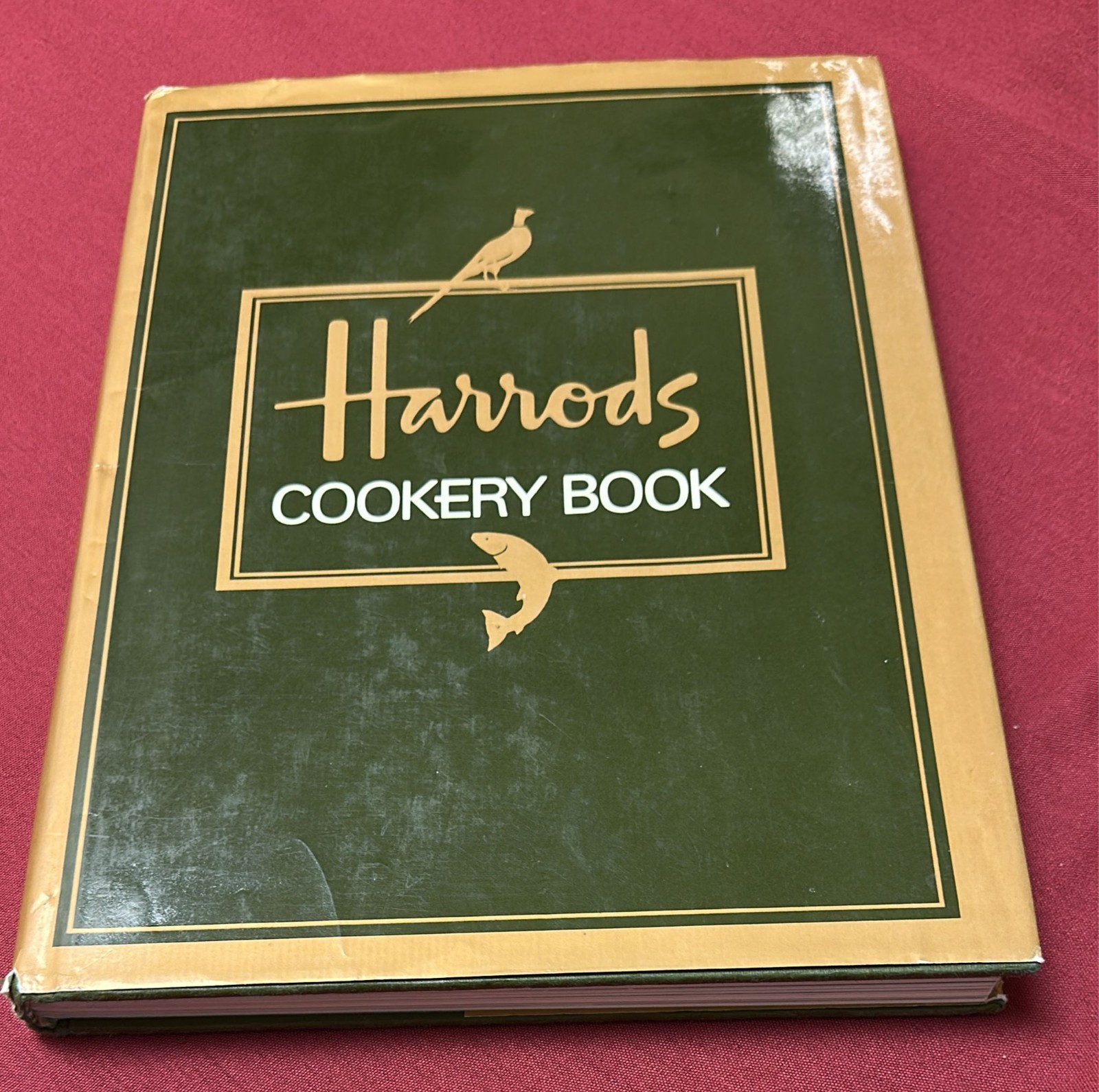 Harrods Cookery Book 1985 1st edition with Dust Jacket 256 pages-1985