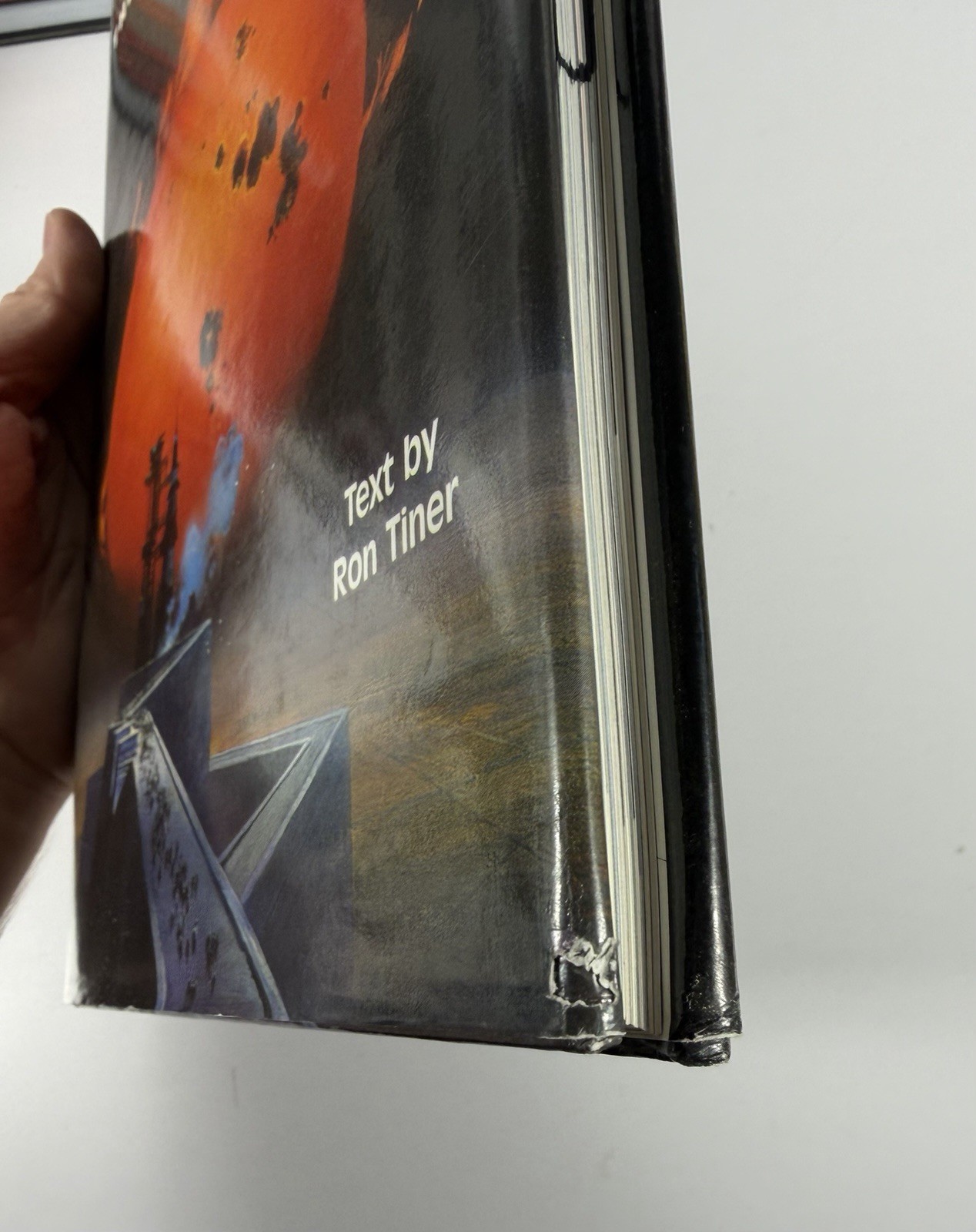 Mass The Art of John Harris 2000 Paper Tiger Hardcover Rare Sci-Fi Art Book