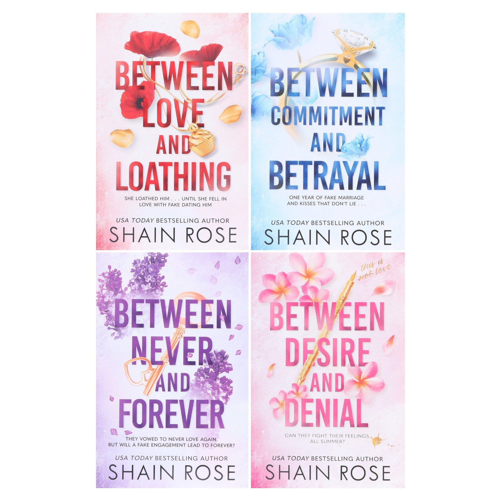 Hardy Billionaires Series By Shain Rose: 4 Books Collection Set – Paperback